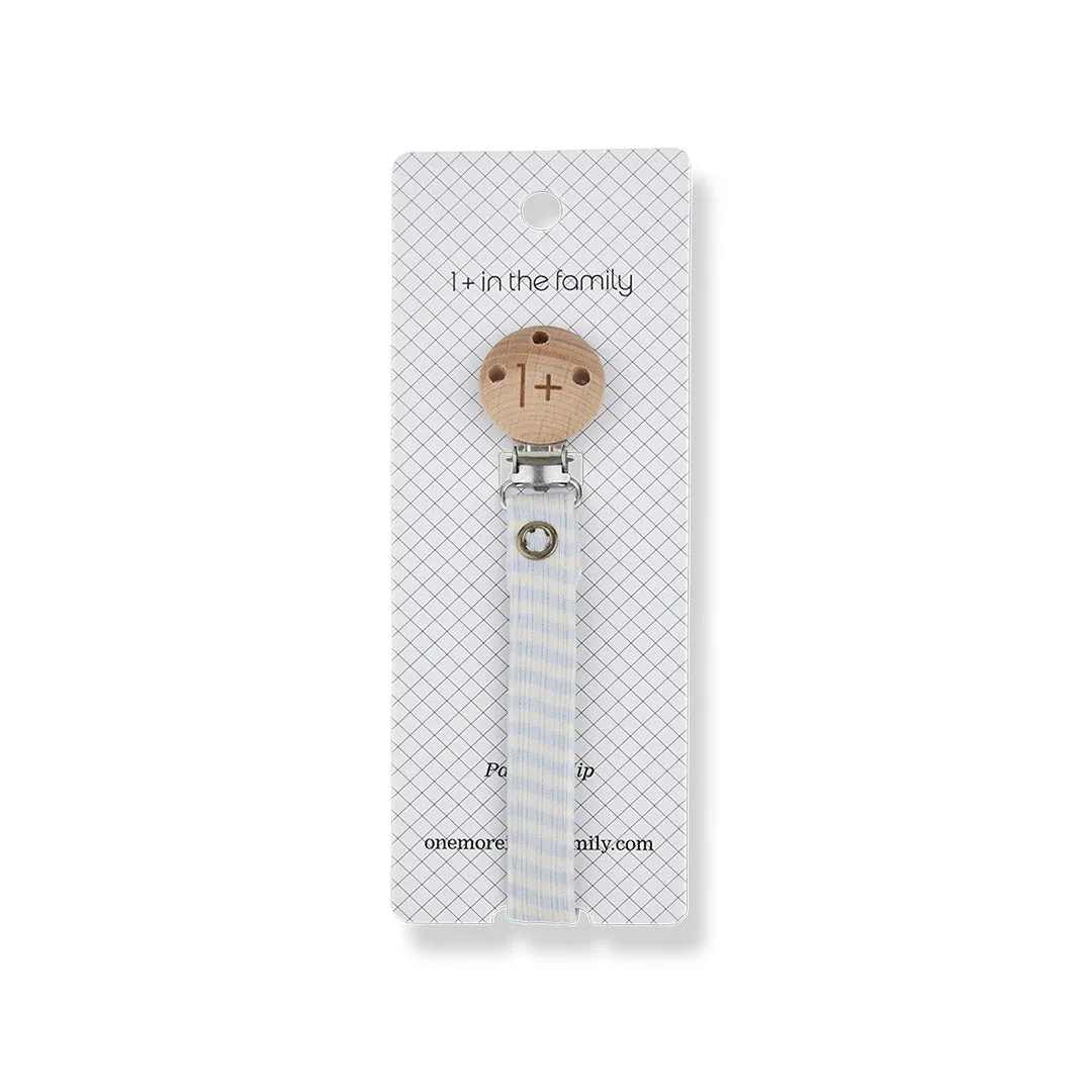 1  in the family Aina Pacifier Clip - Misty Blue