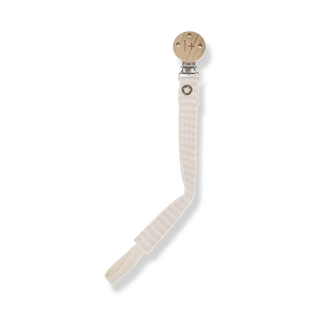 1  in the family Aina Pacifier Clip - Nude