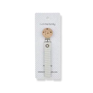 1  in the family Aina Pacifier Clip - Pale Aqua