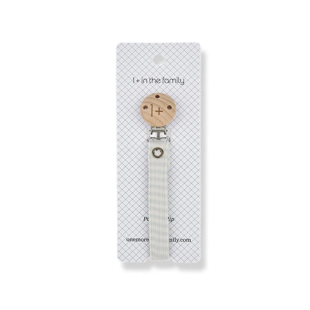 1  in the family Aina Pacifier Clip - Pale Aqua