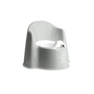 BabyBjorn Potty Chair - Grey/White