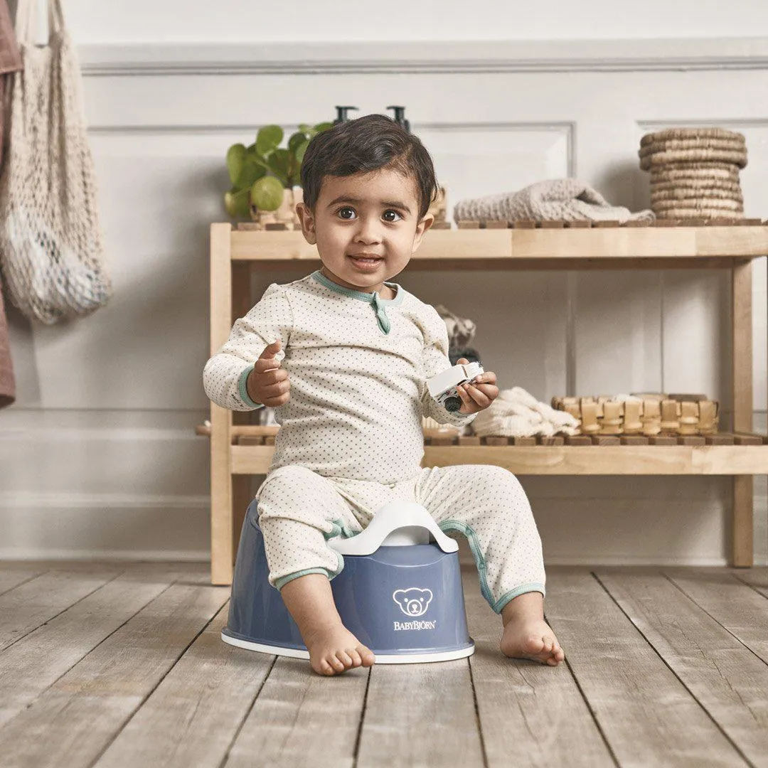 BabyBjorn Smart Potty - Deep Blue/White