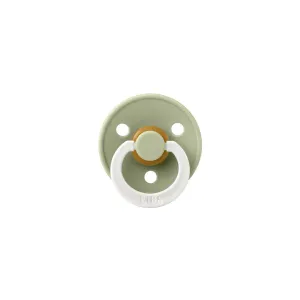 BIBS Colour GLOW Latex Pacifier - Sage