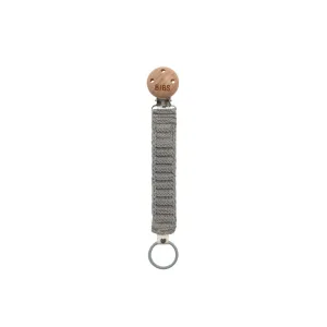 BIBS Pacifier Clip - Cloud - Knitted