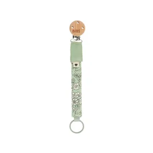 BIBS X LIBERTY Pacifier Clip - Sage - Capel