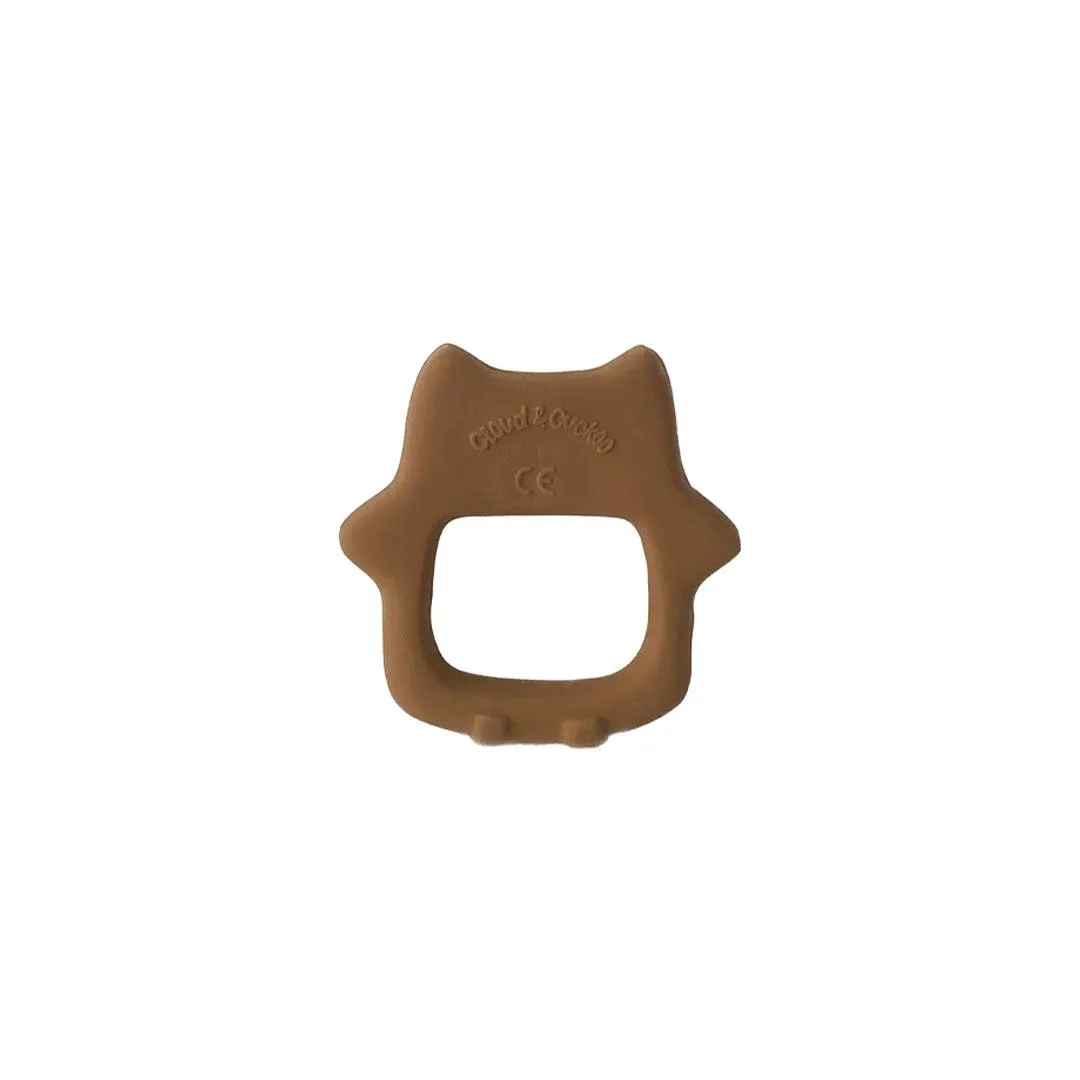 Cloud and Cuckoo My Friend Hoot Teether - Brown