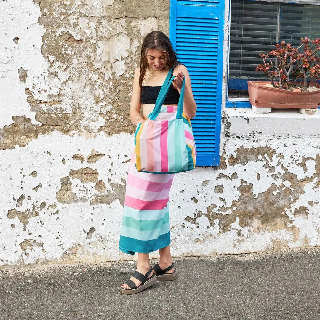 Dock & Bay Everyday Foldable Bag - Coastal Candy