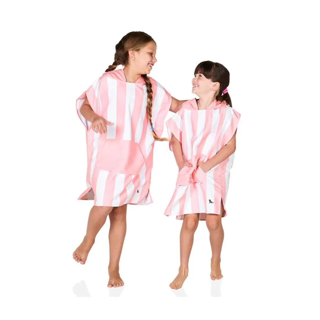 Dock & Bay Kid's Beach Poncho - Malibu Pink