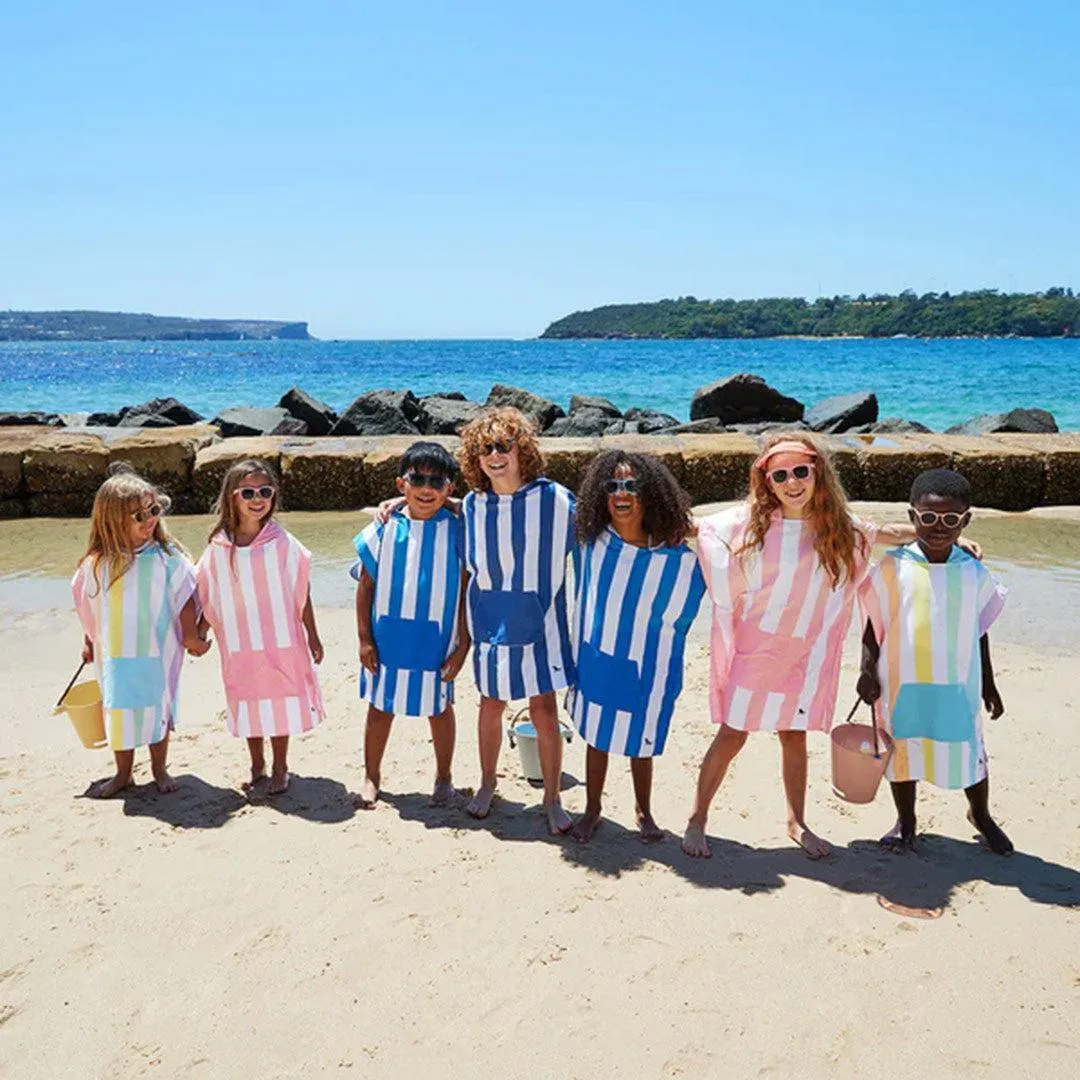 Dock & Bay Kid's Beach Poncho - Malibu Pink