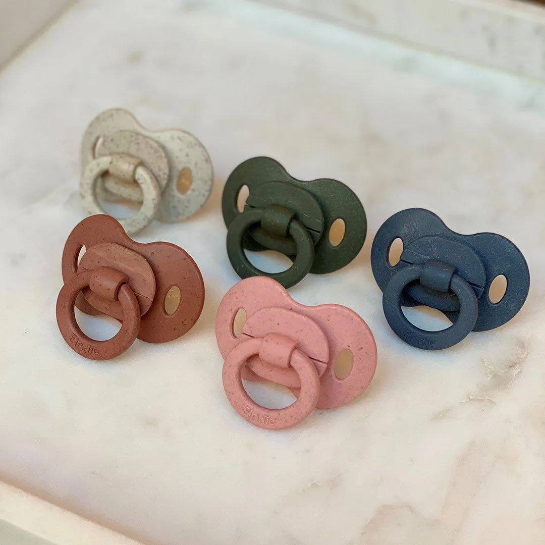Elodie Details Bamboo Pacifier - Orthodontic - Lily White
