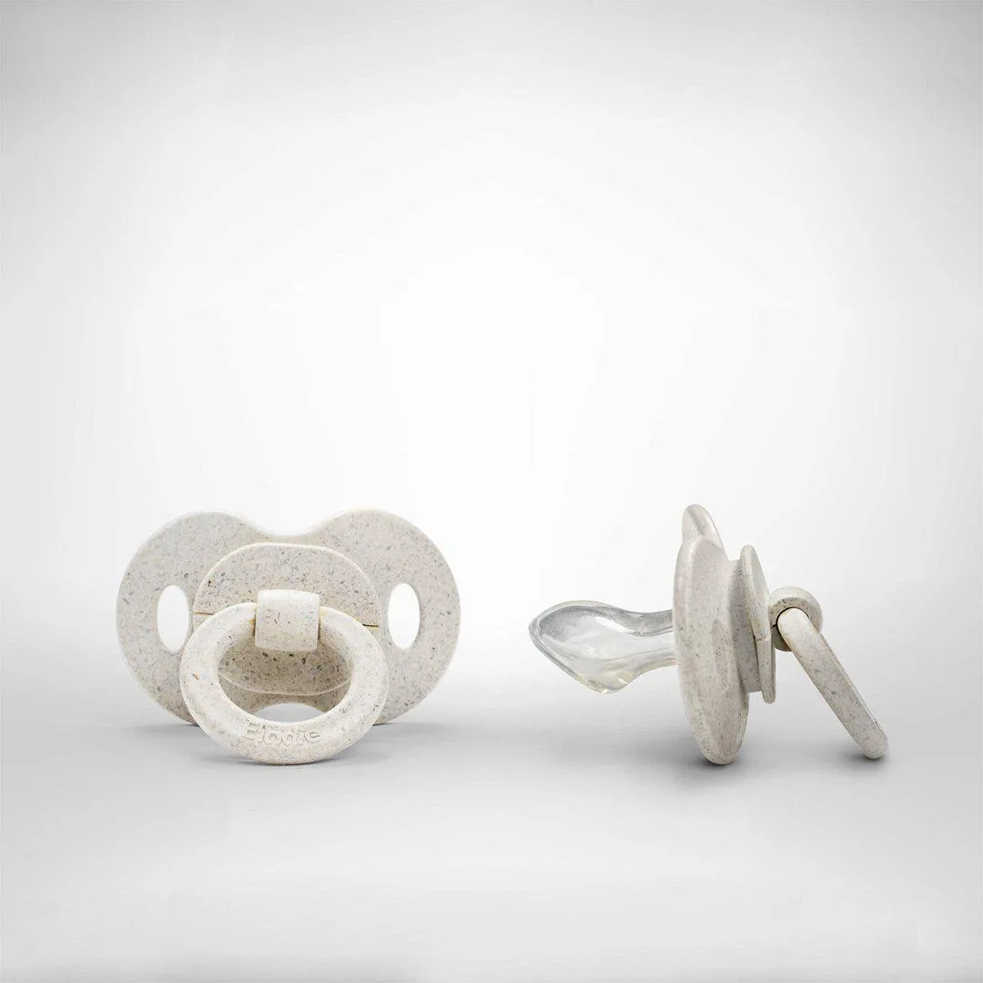 Elodie Details Bamboo Pacifier - Orthodontic - Lily White