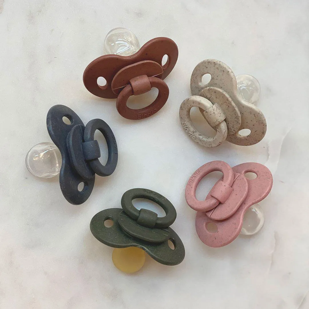 Elodie Details Bamboo Pacifier - Orthodontic - Lily White