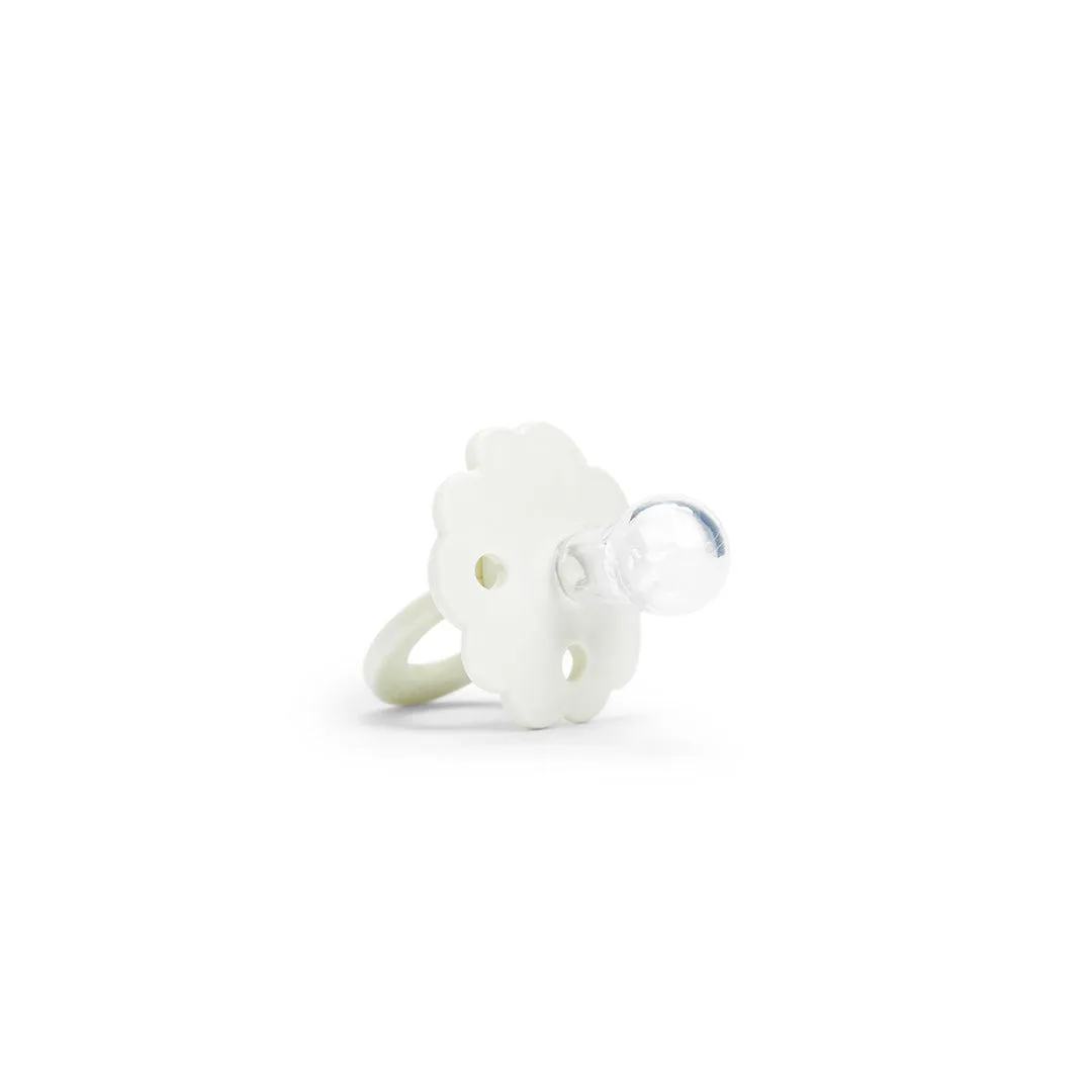 Elodie Details Binky Bloom Pacifier - Vanilla White