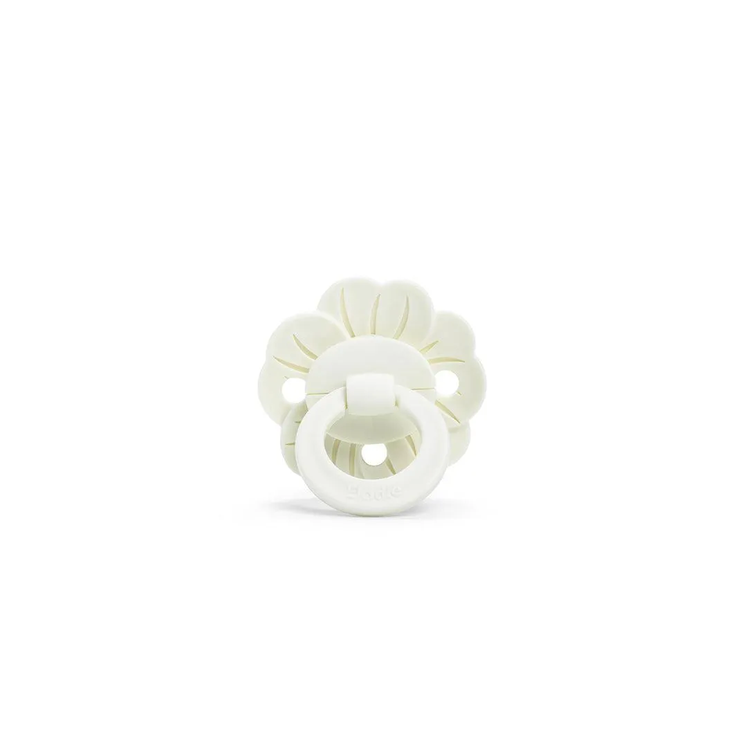 Elodie Details Binky Bloom Pacifier - Vanilla White