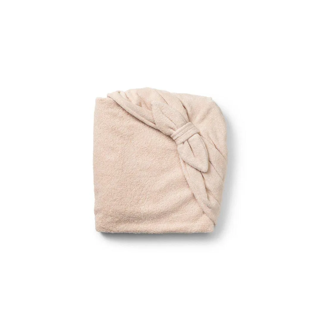 Elodie Details Hooded Towel - Powder Pink Bow