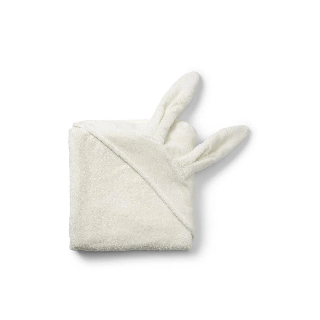 Elodie Details Hooded Towel  - Vanilla White Bunny