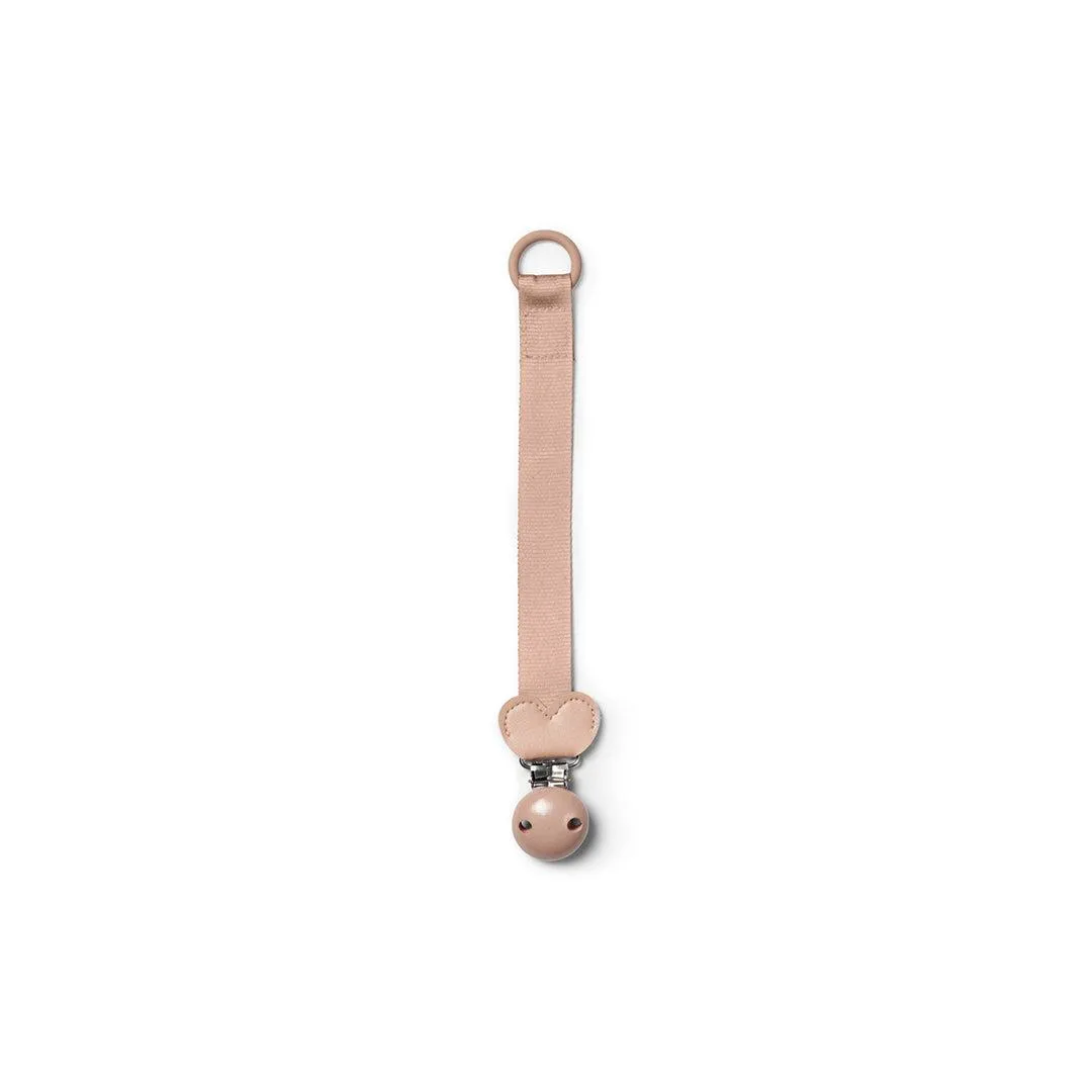 Elodie Details Pacifier Clip - Blushing Pink - Wood