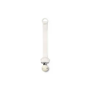 Elodie Details Pacifier Clip - Vanilla White - Wood