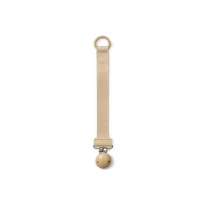 Elodie Details Pacifier Clip Wood - Pure Khaki