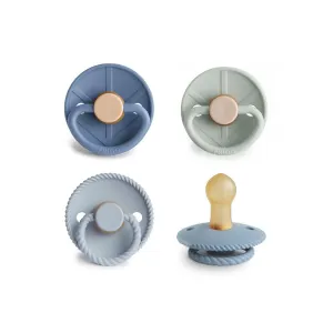 FRIGG Daisy Latex Pacifier - 4 Pack - Skyline Serenit