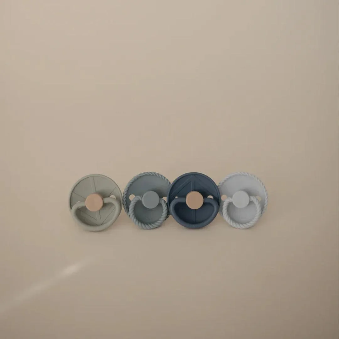 FRIGG Daisy Latex Pacifier - 4 Pack - Skyline Serenit