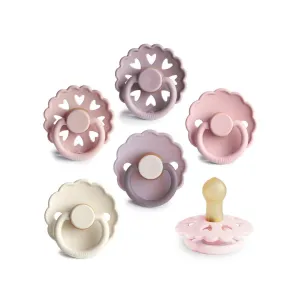 FRIGG Daisy Latex Pacifier - 6 Pack - Blooming Love