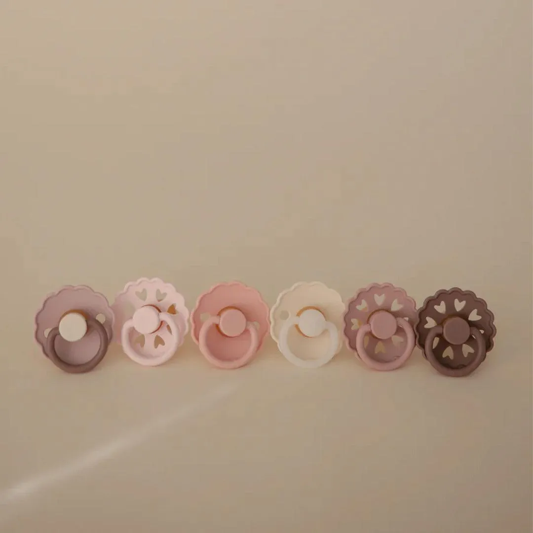 FRIGG Daisy Latex Pacifier - 6 Pack - Blooming Love