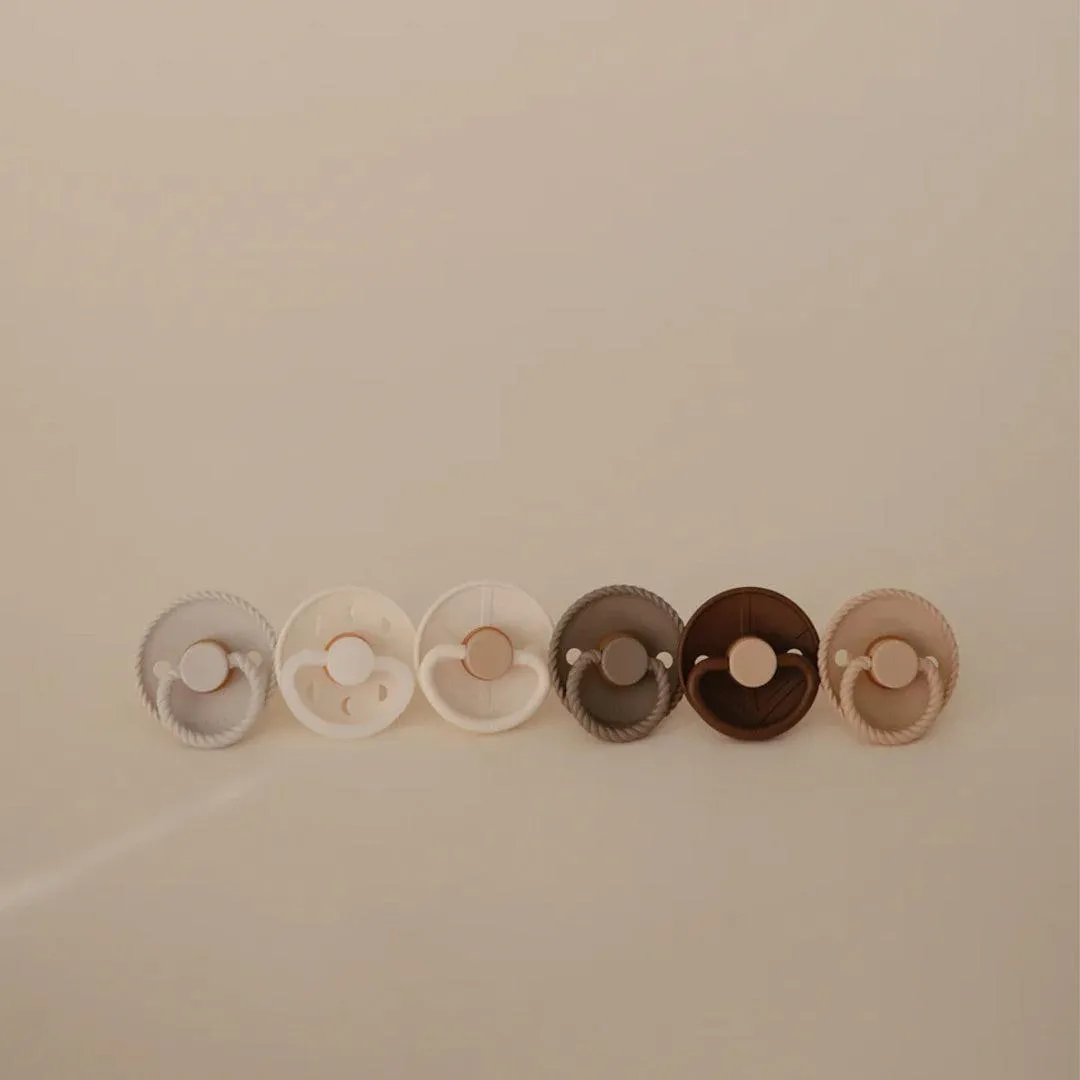 FRIGG Daisy Latex Pacifier - 6 Pack - Earthy Wonder
