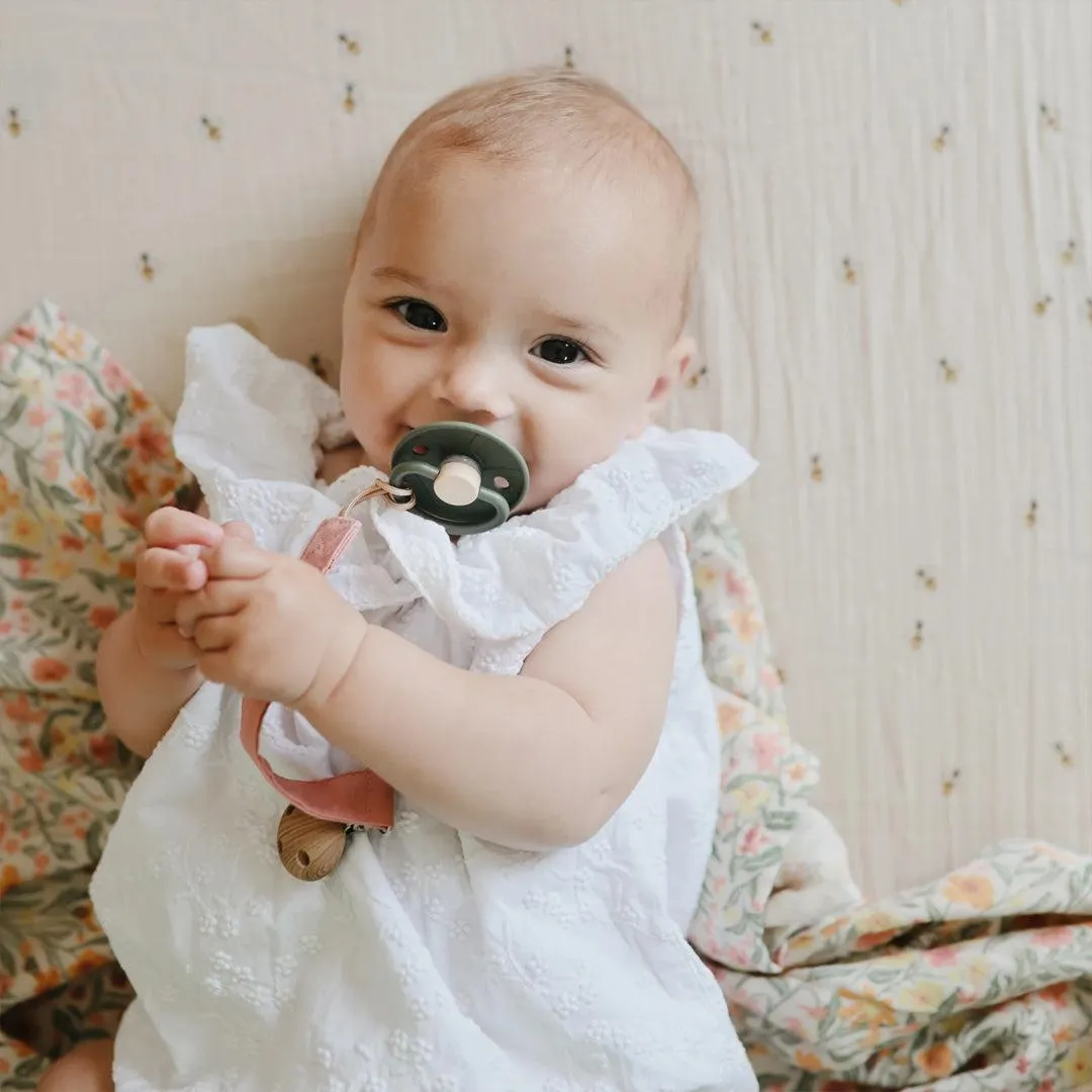 FRIGG Little Viking Latex Pacifier - 2 Pack - Sage/Olive