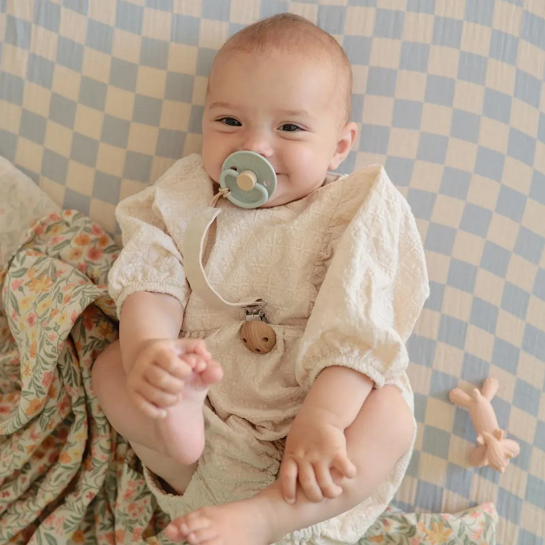 FRIGG Little Viking Latex Pacifier Pacifier - 2 Pack - Sage/Cream