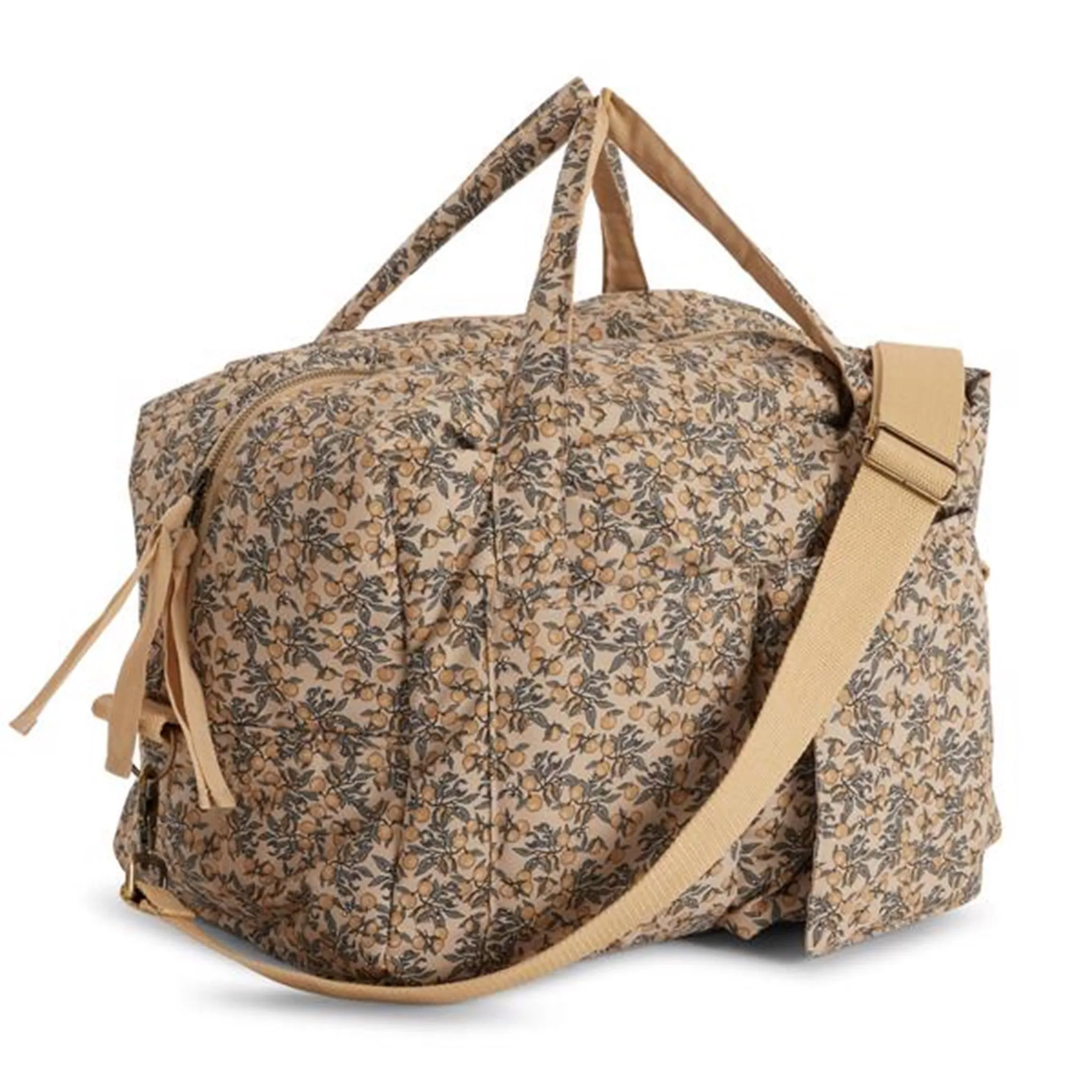 Konges Sløjd Quiltet Mommy Bag Orangery Beige