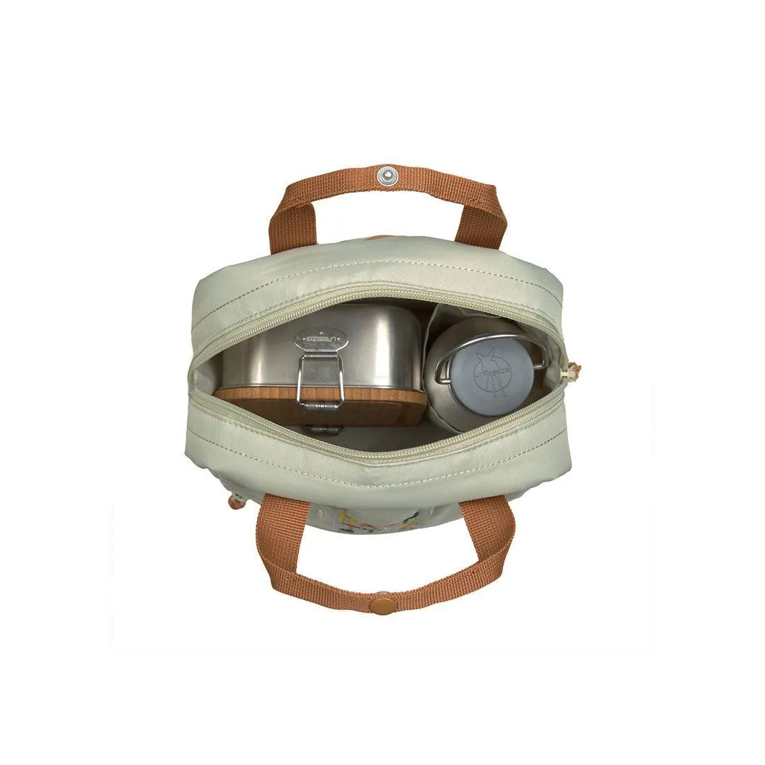 Lassig Mini Square Backpack - Light Khaki - Little Gang