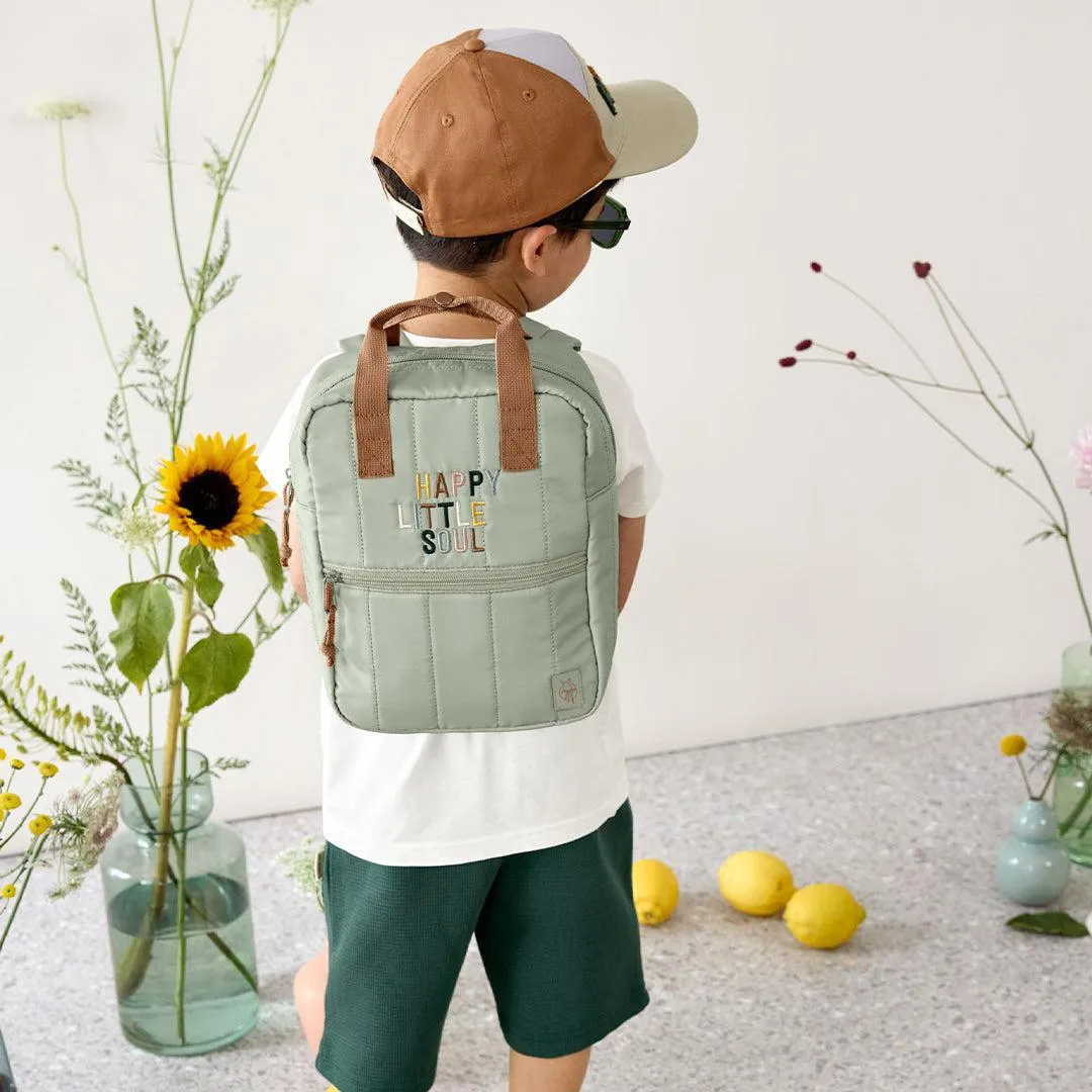 Lassig Mini Square Backpack - Light Khaki - Little Gang