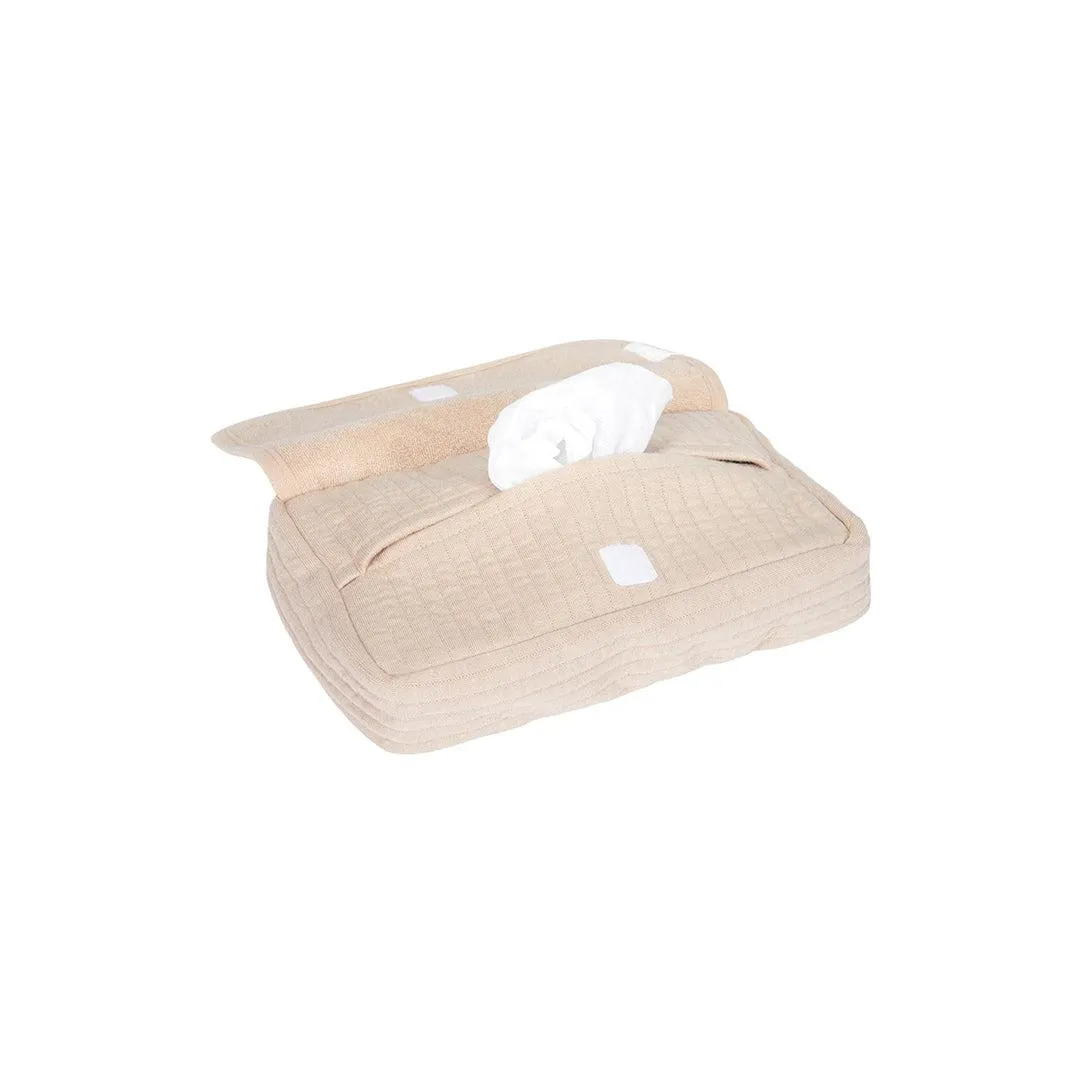 Little Dutch Baby Wipes Cover - Pure Beige