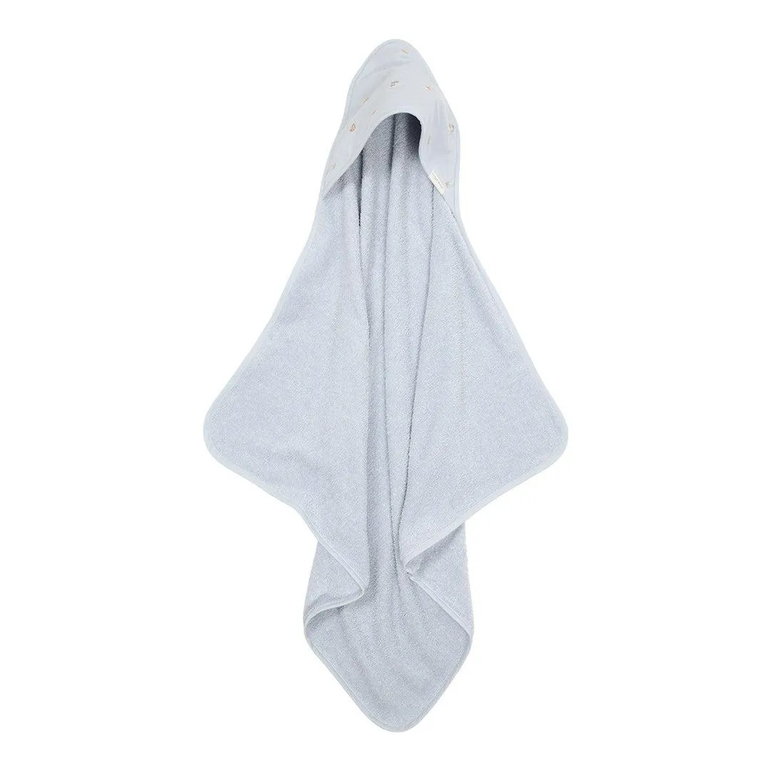 Little Dutch Hooded towel - 75x75 cm - Blue