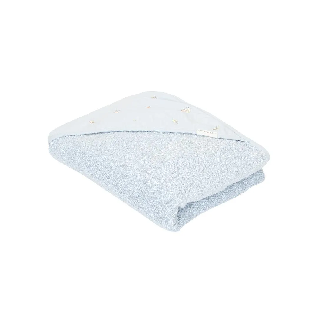 Little Dutch Hooded towel - 75x75 cm - Blue