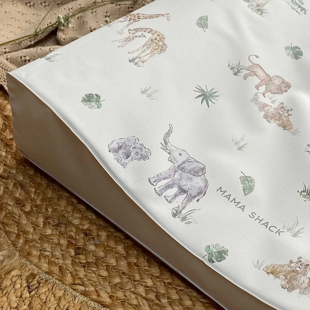 Mama Shack Anti Roll Changing Mat - Sweet Safari