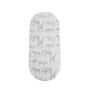 Mama Shack Changing Basket Liner - Monochrome Safari