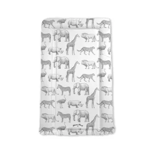 Mama Shack Changing Mat - Monochrome Safari