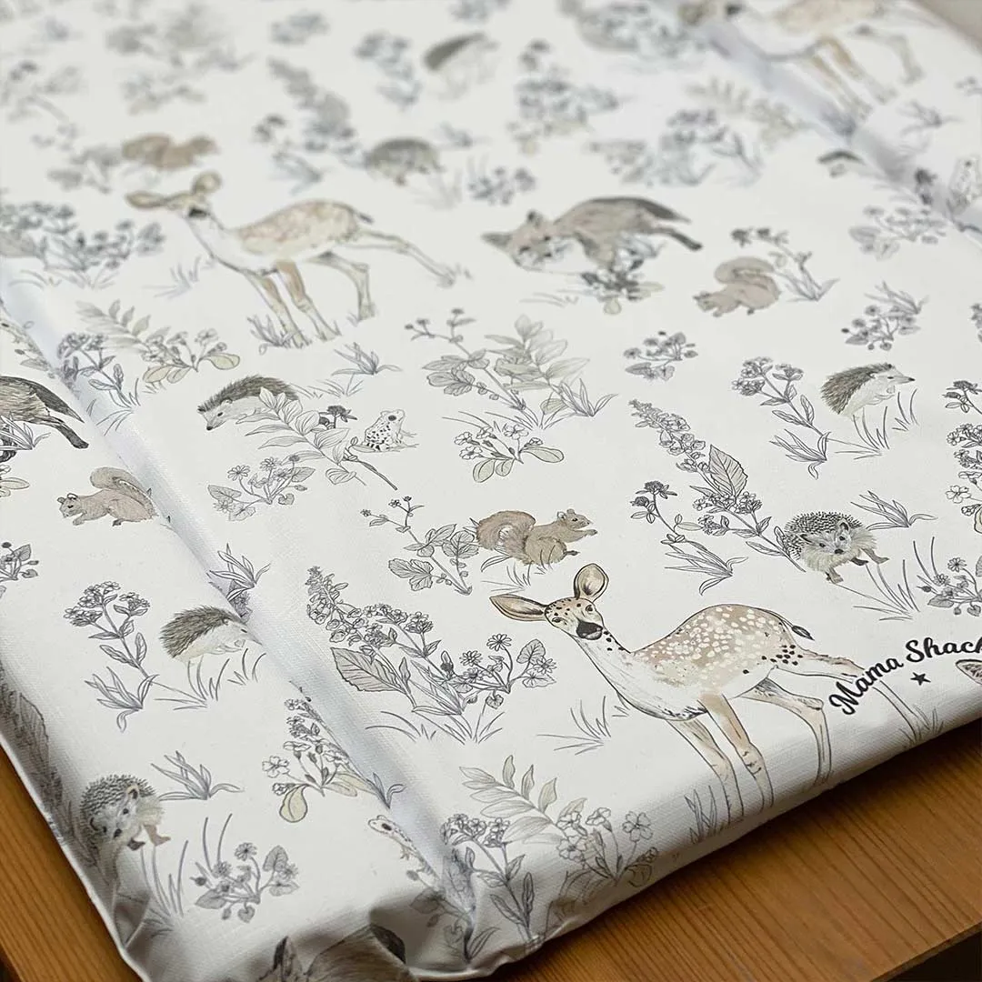 Mama Shack Changing Mat - Woodland