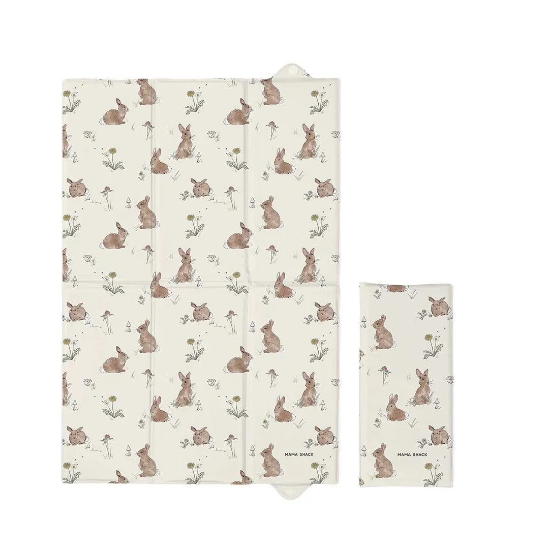 Mama Shack Foldable Travel Mat - Bunnies