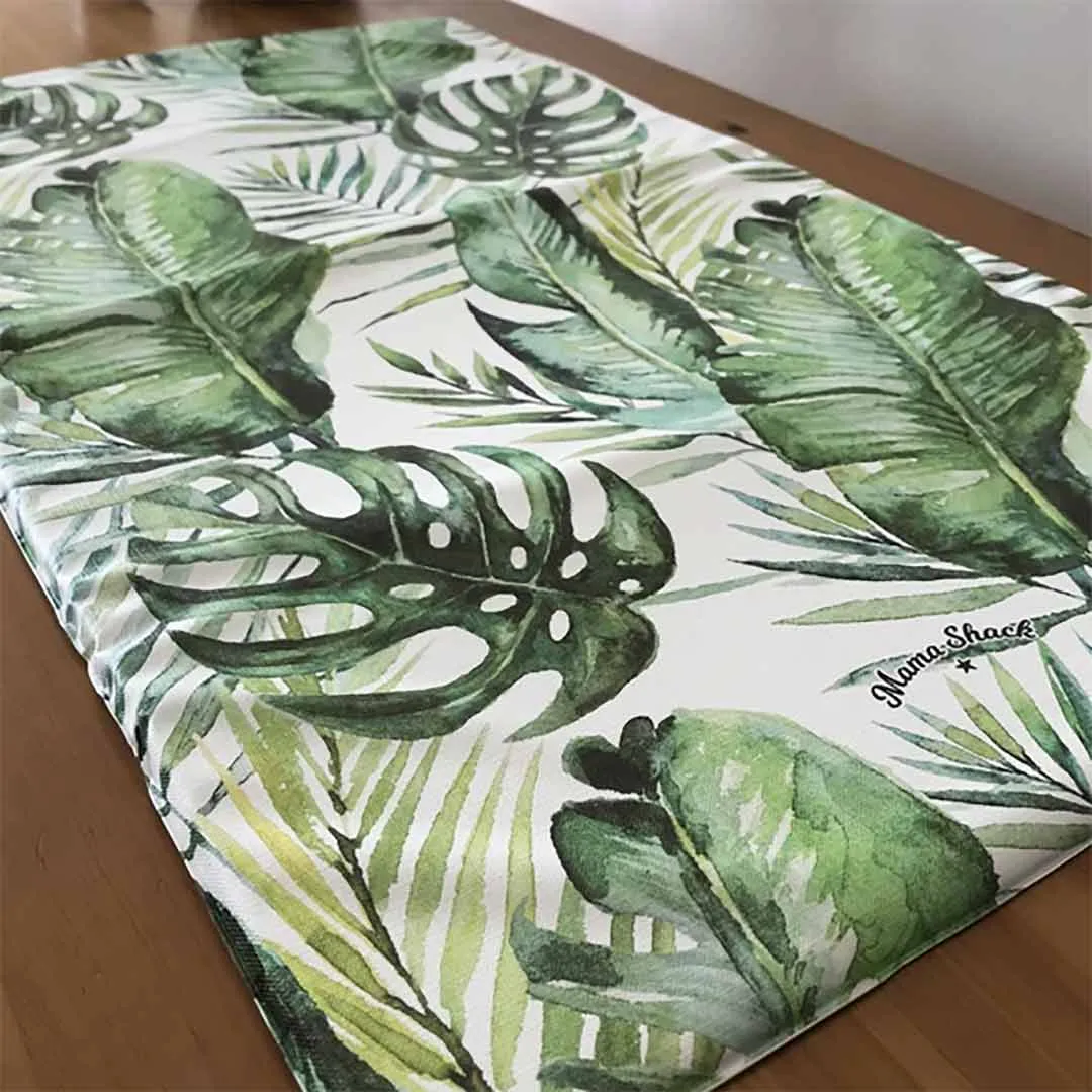 Mama Shack Travel Changing Mat - Banana Leaf