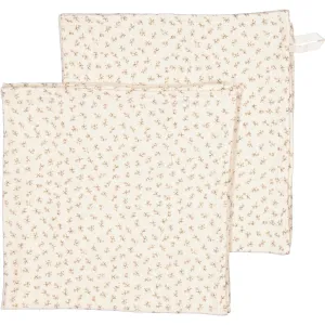 MarMar Bonded Muslin Print Petite Fleurs Muslin Cloth Ada 2-Pack