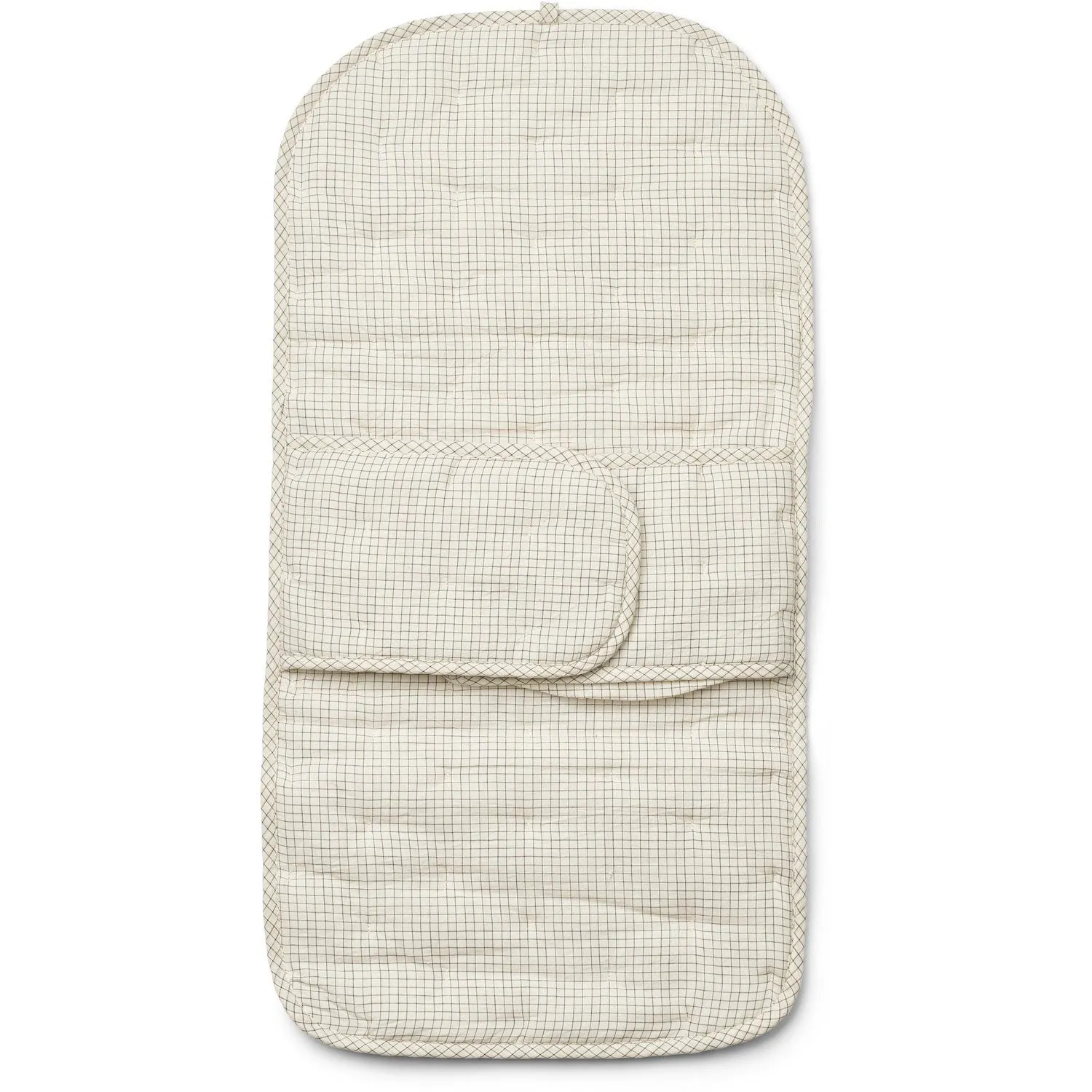 MarMar Seersucker Home Deep Lake Check Changing Mat