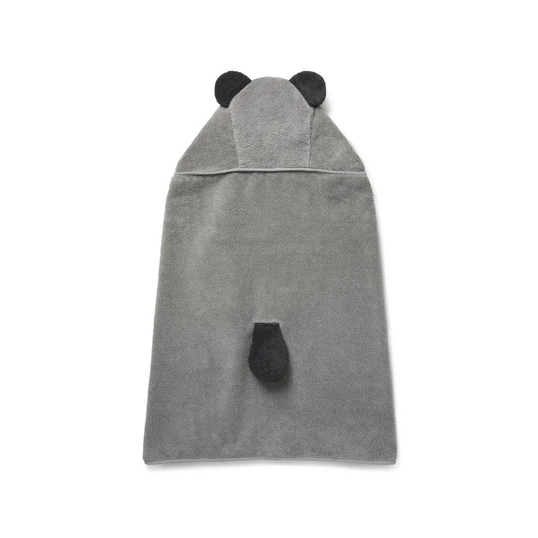 MORI Hooded Toddler Bath Towel - Panda