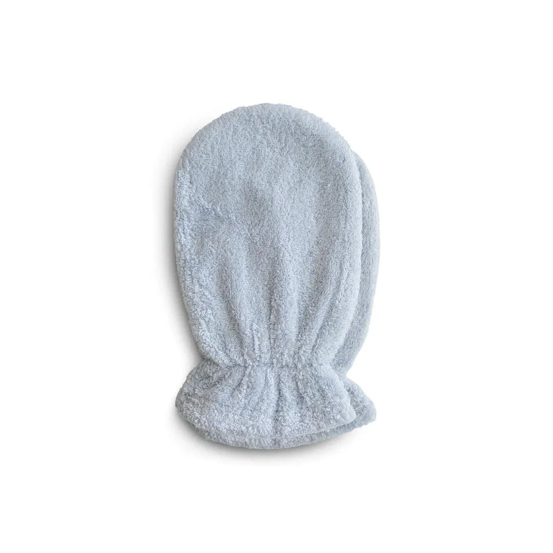 Mushie Bath Mitt - 2 Pack - Baby Blue