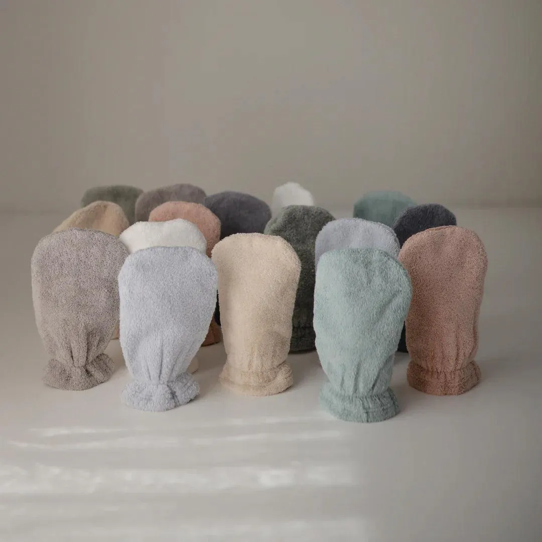 Mushie Bath Mitt - 2 Pack - Blush