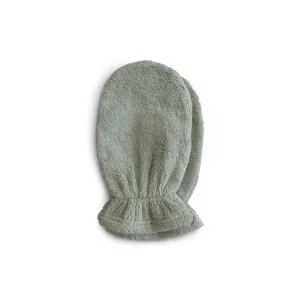 Mushie Bath Mitt - 2 Pack - Moss