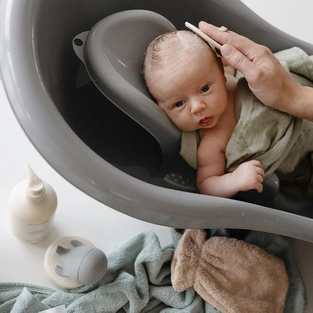 Mushie Cradle Cap Brush | 2-Pack - Blush/Shifting Sand