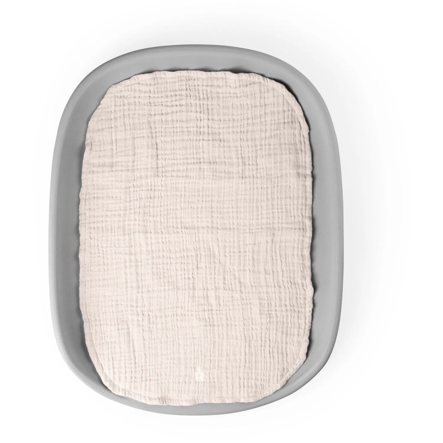 Sebra Rose Nursing Towel 6-layer 2-Pack Muslin